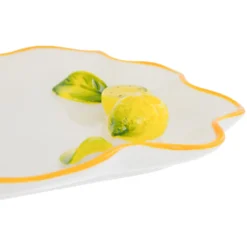 Piatto da portata 24x15 cm ceramica Limoni