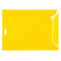 Piatto decorativo vetro 35x25 cm Donna giallo