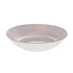 Piatto fondo grigio porcellana Mix e Match