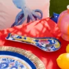 Poggiamestolo melammina 28 cm decorato Sicilia