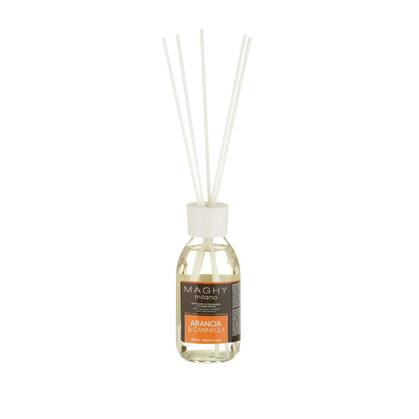 Profumatore per ambienti Maghy, da 250 ml, Arancia e Cannella