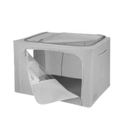 Scatola armadio doppia cerniera 50x40x40 cm grigio