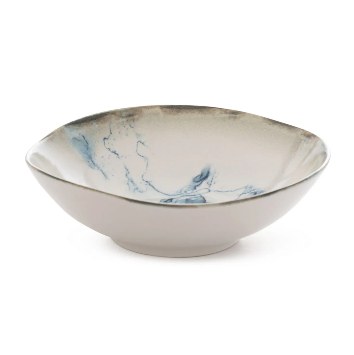 Servizio 24 piatti porcellana decoro azzurro