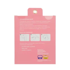 Set 2 asciugamani capelli turbante in microfibra rosa