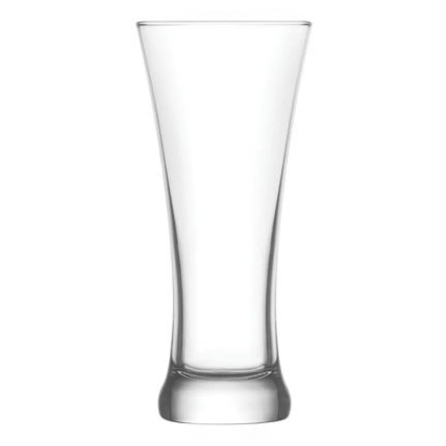 Set 6 bicchieri birra in vetro 380 ml