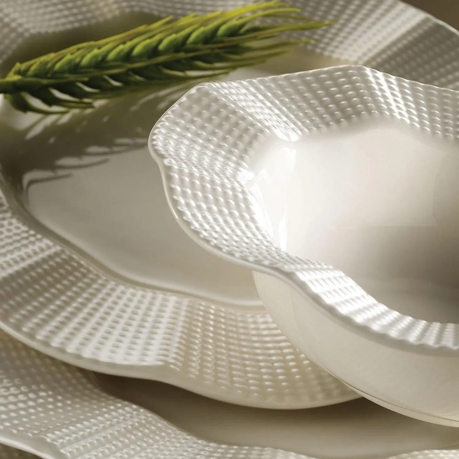 Set 26 piatti crema