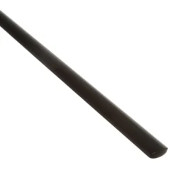 Set 24 posate acciaio inox manico nero Supreme