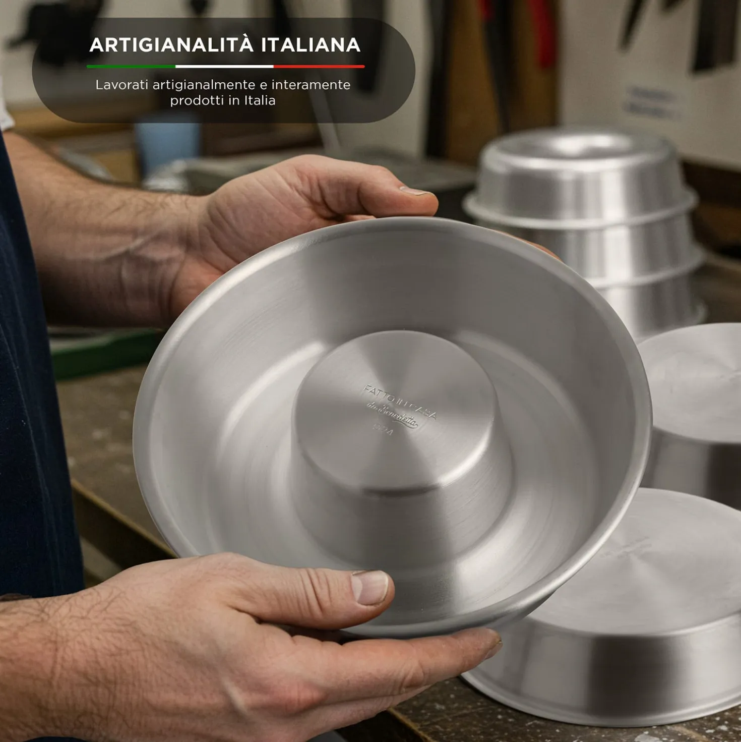 Stampo torta Caprese 24 cm Fatto in casa da Benedetta alluminio
