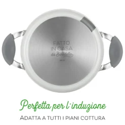 Tegame induzione 28 cm con coperchio Fatto in casa da Benedetta