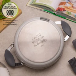 Tegame induzione 28 cm con coperchio Fatto in casa da Benedetta