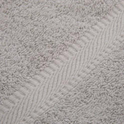 Telo doccia 90x140 cm cotone Basik grigio