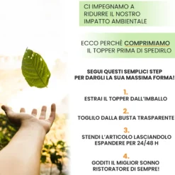 Topper matrimoniale traspirante Air Datex