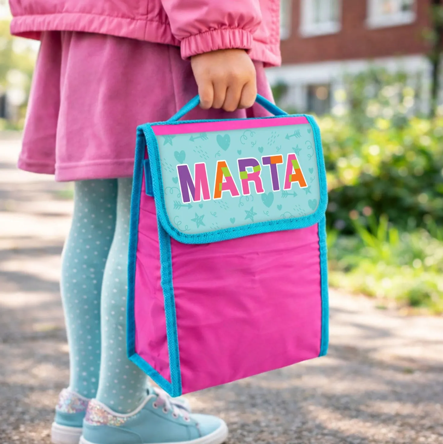 Zainetto bambina porta merenda nome Marta